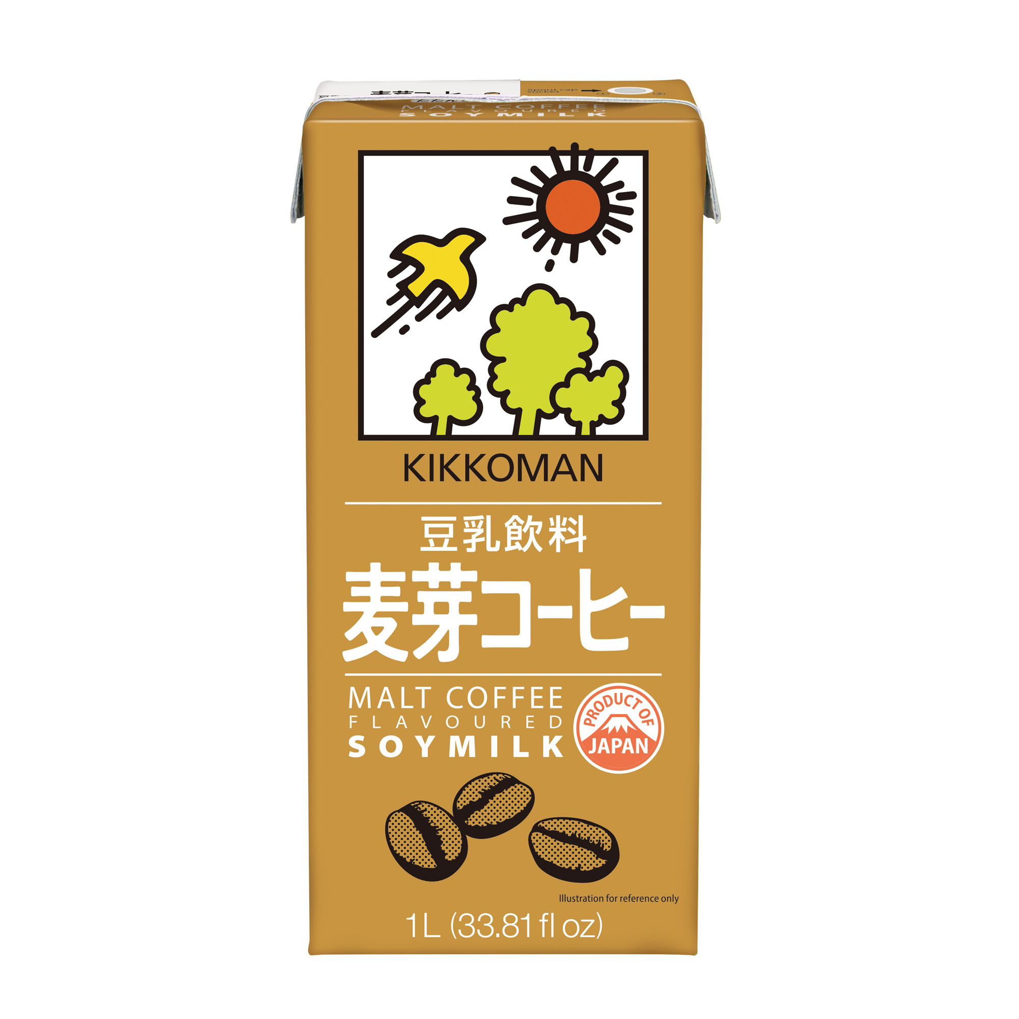 KIKKOMAN SOY MILK MALT COFFEE   6/33.81 FZ