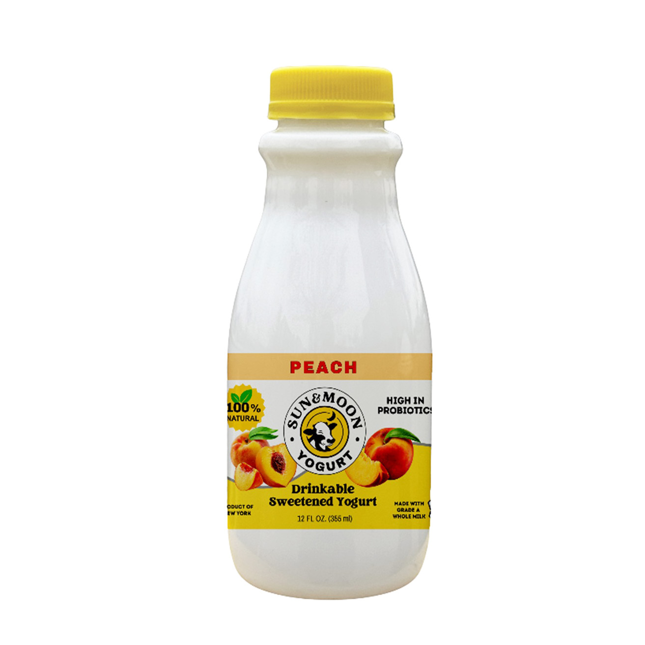 SUN & MOON DRINKABLE YOGURT PEACH 12/12.00 FZ