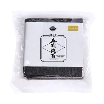 J-BASKET SUSHI NORI PREMIUM KO HALF  5/200 SHEET