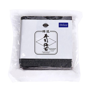 J-BASKET SUSHI NORI DELUXE KO HALF   5/200 SHEET