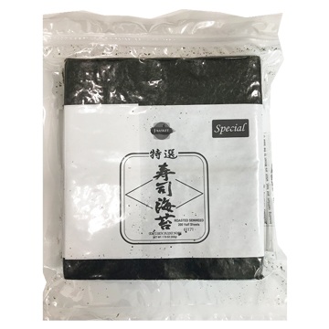 J-BASKET SUSHI NORI SPECIAL KO HALF  5/200 SHEET