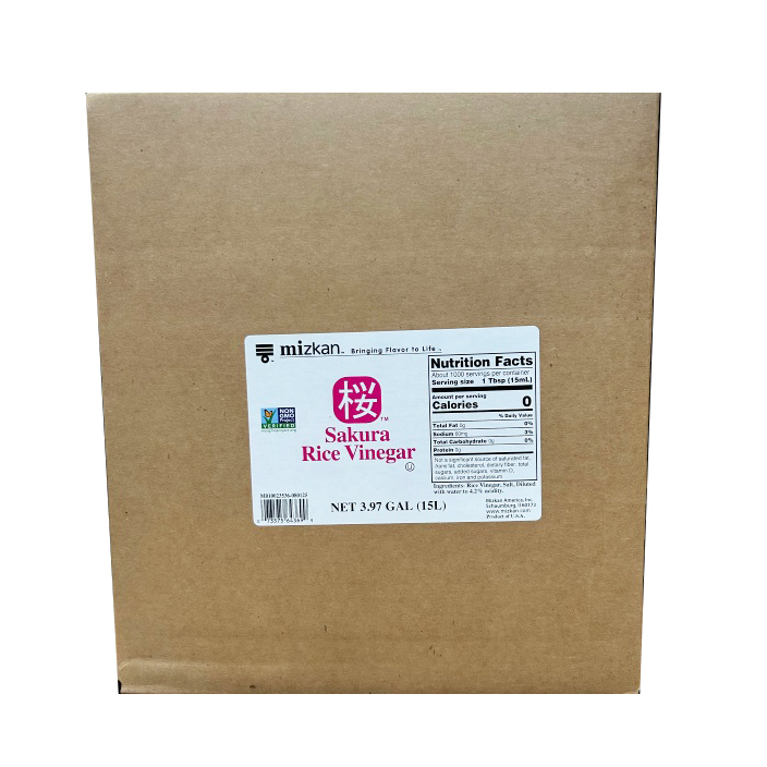 MIZKAN SAKURA RICE VINEGAR      3.97 GAL