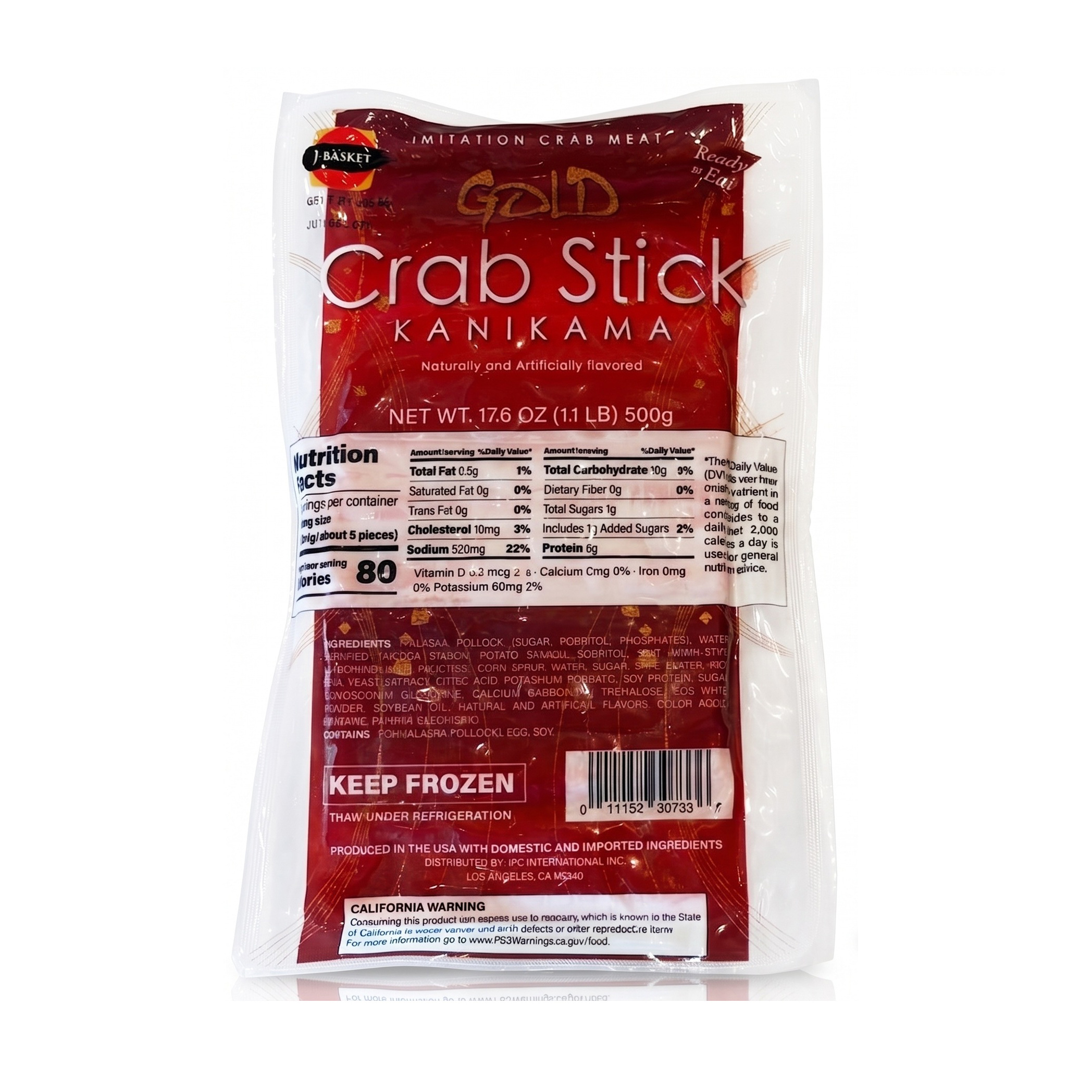 JB GOLD KANIKAMA CRAB STICK    20/1.10 #