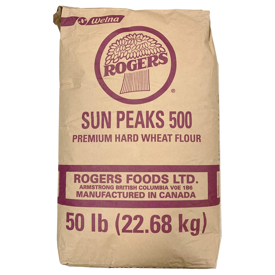 WELNA ROGERS SUN PEAKS 500 PREMIUM HARD WHEAT FLOUR 50.00 #