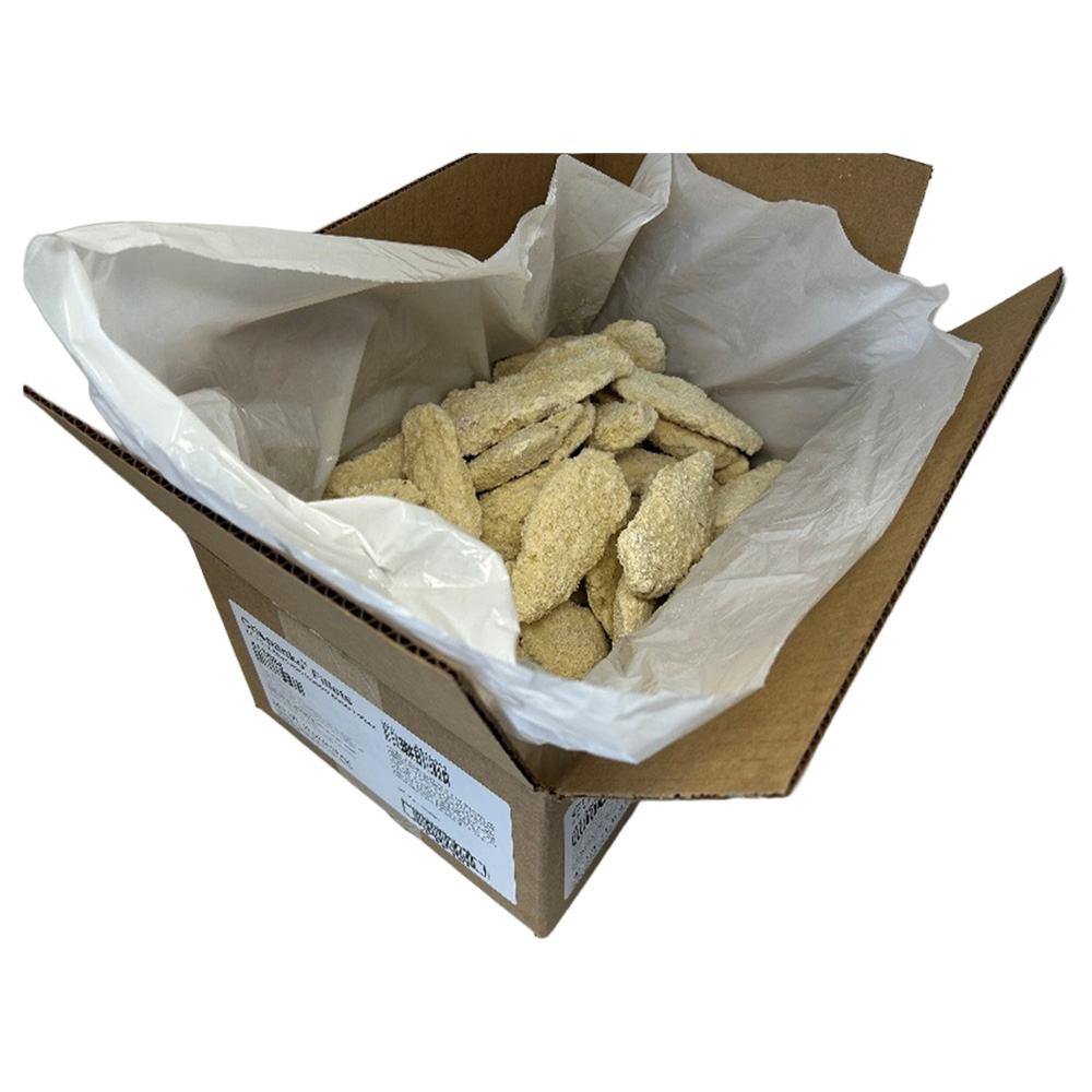 CRISPANKO RAW PANKO BREADED ALASKA POLLCK FILLETS 10.00 #