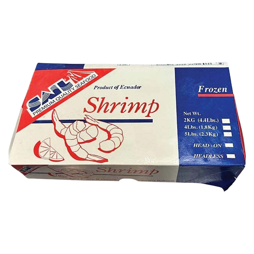SAIL WHITE SHRIMP 21-25 HEADLESS SHELL ON FARM ECUADOR 10/4.00 #
