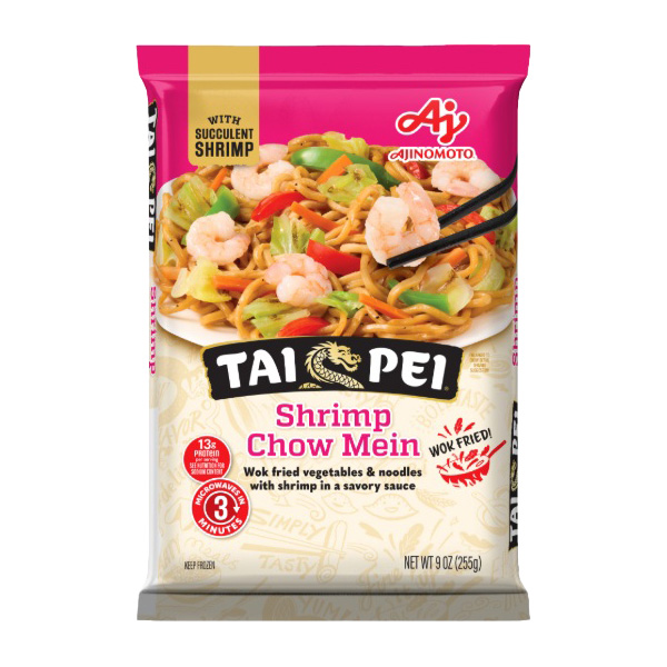 AJINOMOTO TAIPEI SHRIMP CHOW MEIN 81294 FROZEN   7/9.00 OZ