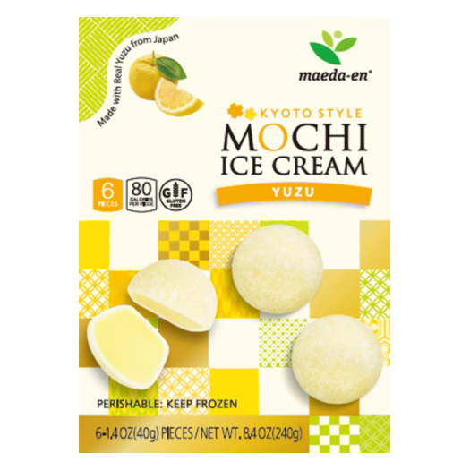 MAEDA MOCHI ICE SHERBET YUZU   8/8.40 OZ