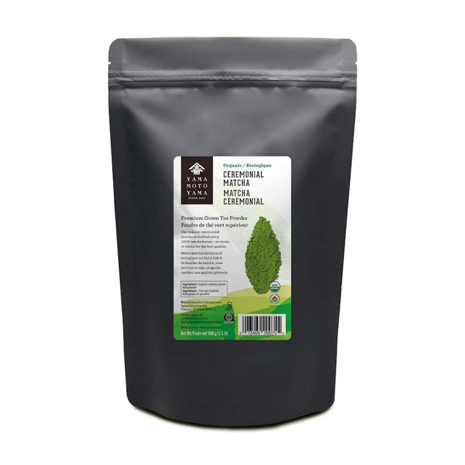 YAMAMOTOYAMA ORGANIC CEREMONIAL MATCHA PREMIUM GREEN TEA POWDER  6/1.10 #