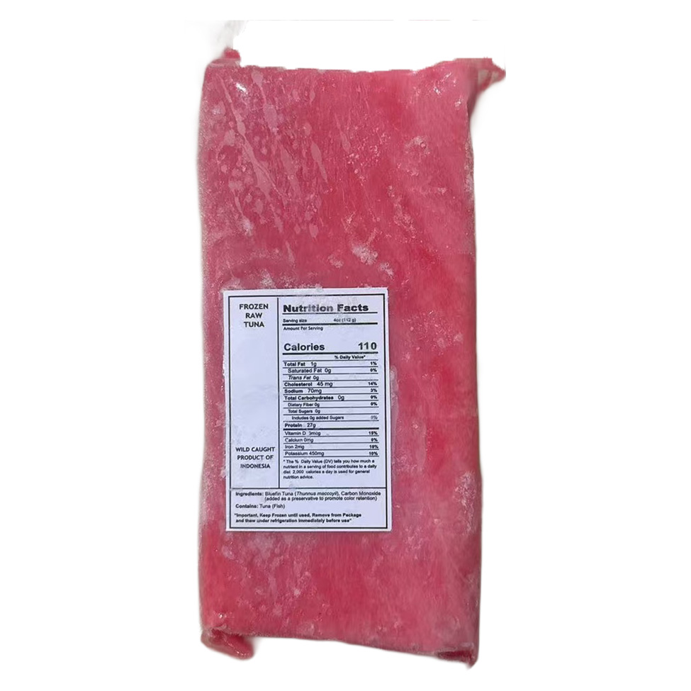 RUBY JADE BLUEFIN TUNA SAKU CUT WILD INDONESIA 22.00 #