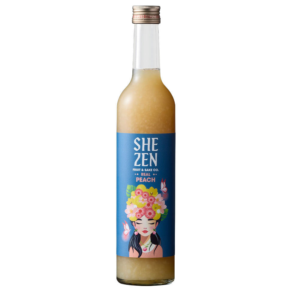 SHEZEN REAL PEACH SAKE          6/500 ML