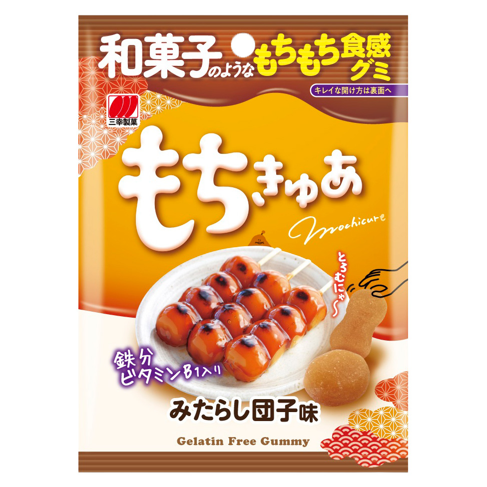 SANKO MOCHI CURE MITARASHI DANGO GUMMY 6/12/1.41 OZ