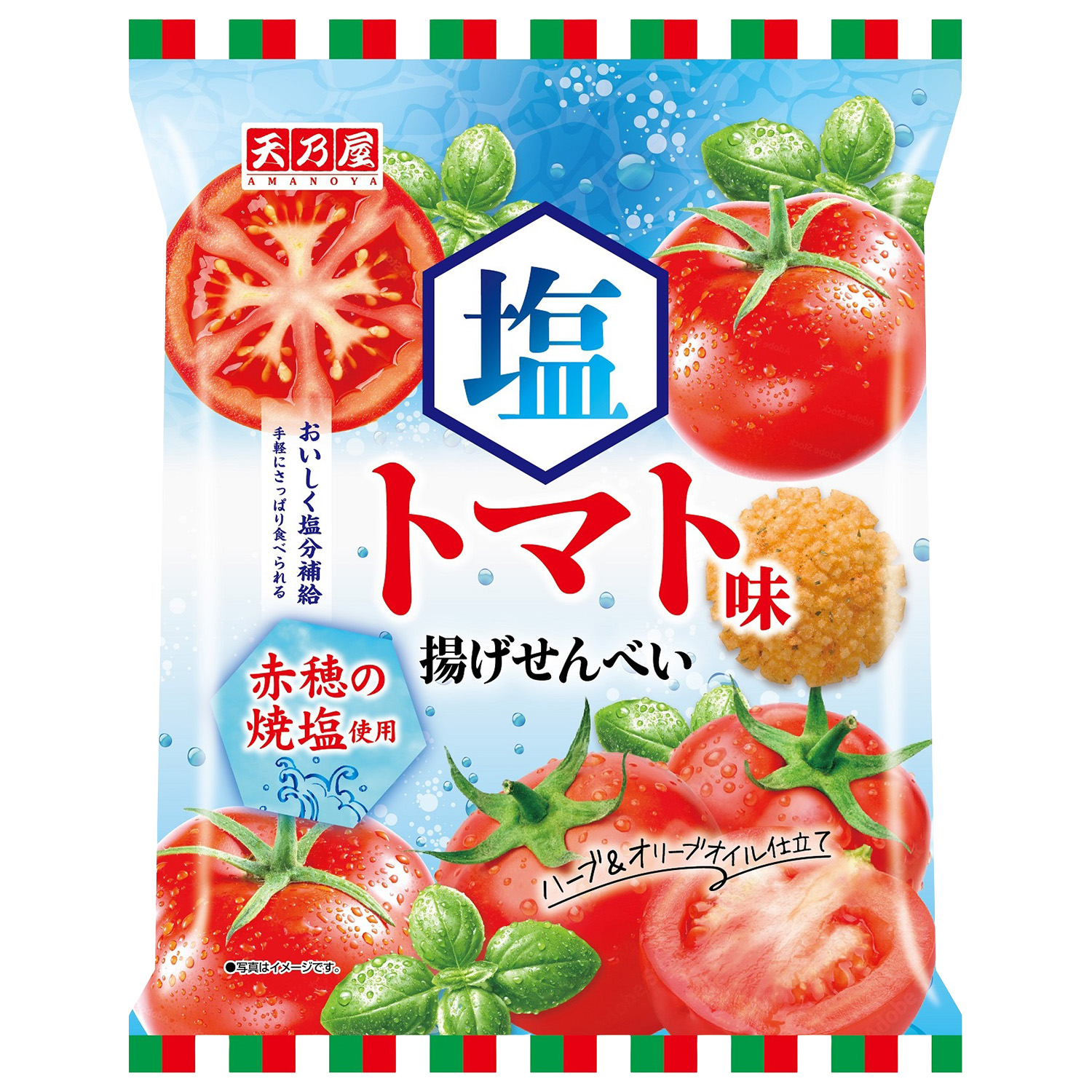 AMANOYA AGE SENBEI SALT TOMATO FLAVOR 12/1.83 OZ