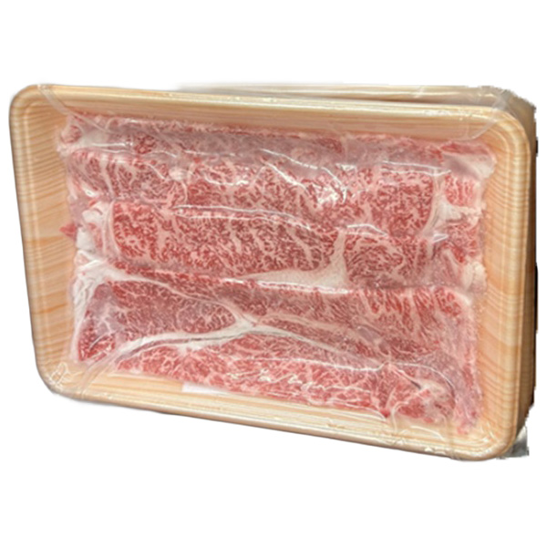 POSEIDON WAGYU BEEF CHUCK ROLL SHABU SHABU MEAT SLICE FROZEN 4/0.50 #