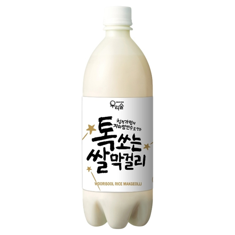 WOORISOOL ORIGINAL SPARKLING RICE MAKGEOLLI   20/750 ML