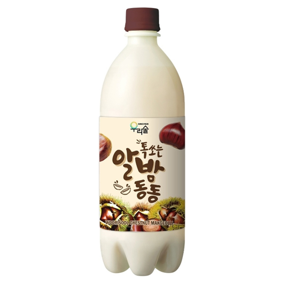 WOORISOOL CHESTNUT SPARKLING RICE MAKGEOLLI   20/750 ML