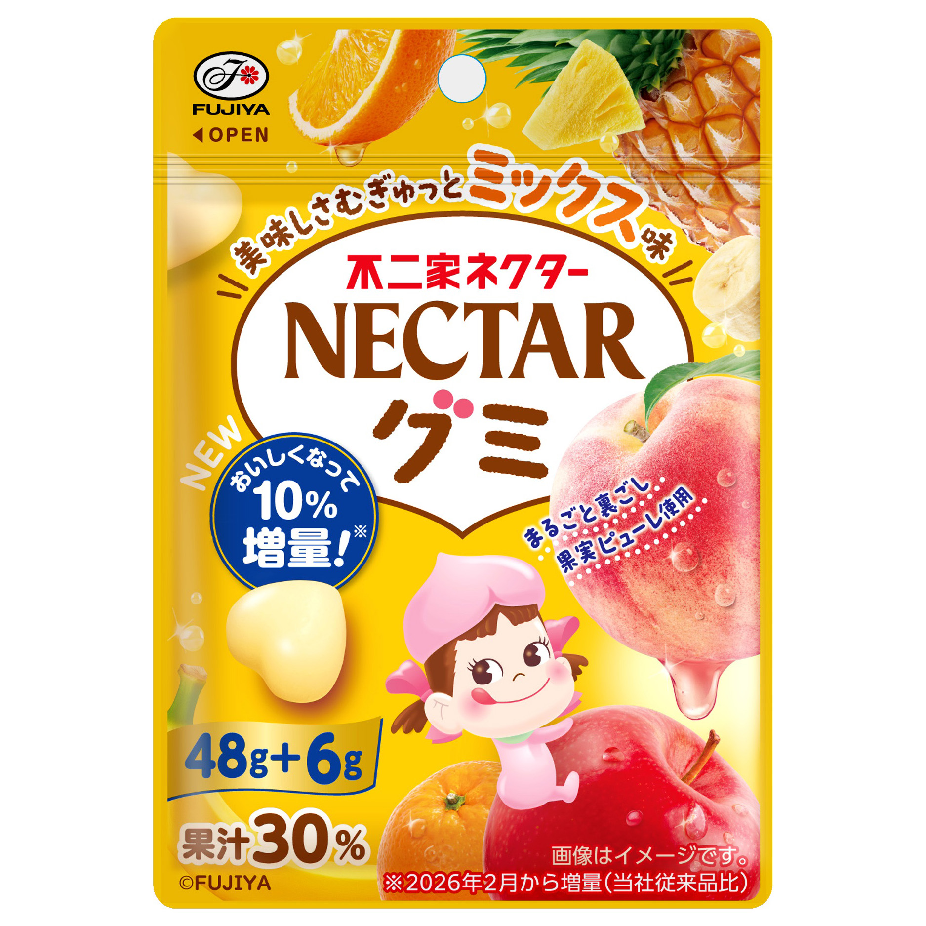FUJIYA NECTAR GUMMY MIX    12/10/1.90 OZ