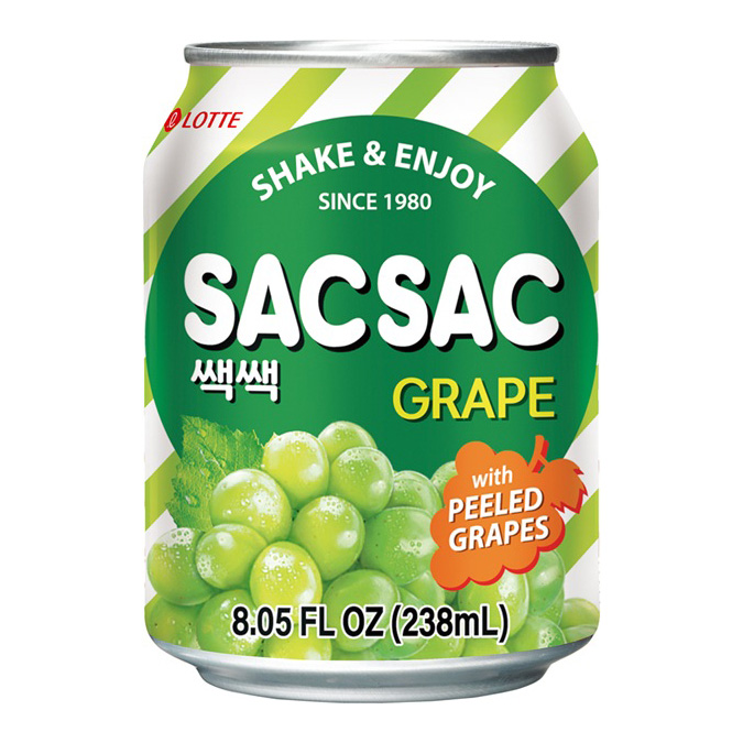 LOTTE SACSAC GRAPE JULICE   6/12/8.05 FZ