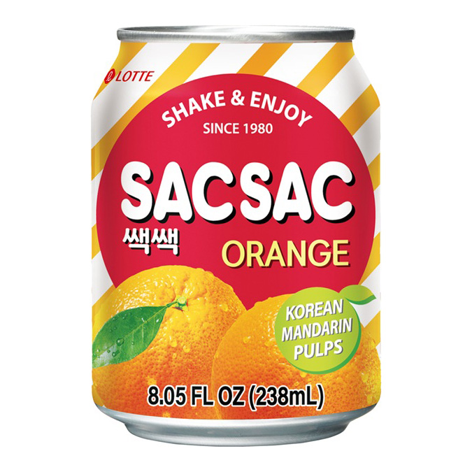 LOTTE SACSAC ORANGE JULICE  6/12/8.05 FZ