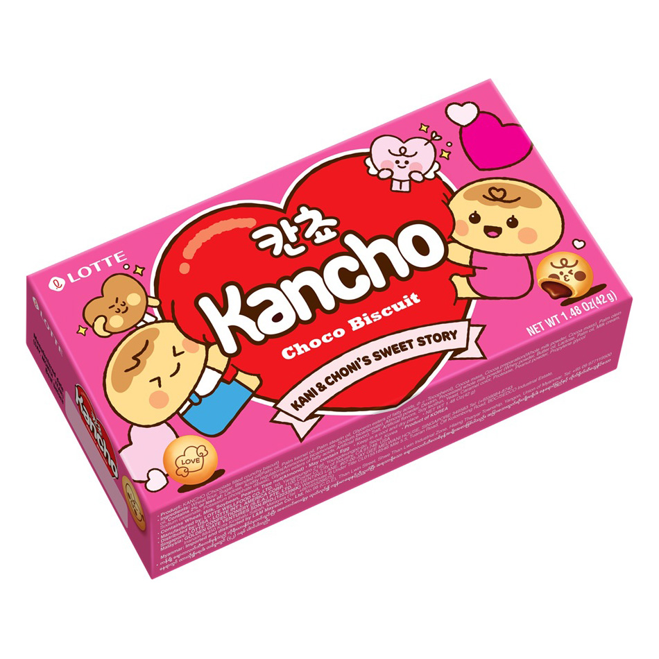 LOTTE KANCHO CHOCO BISCUIT    32/1.48 OZ