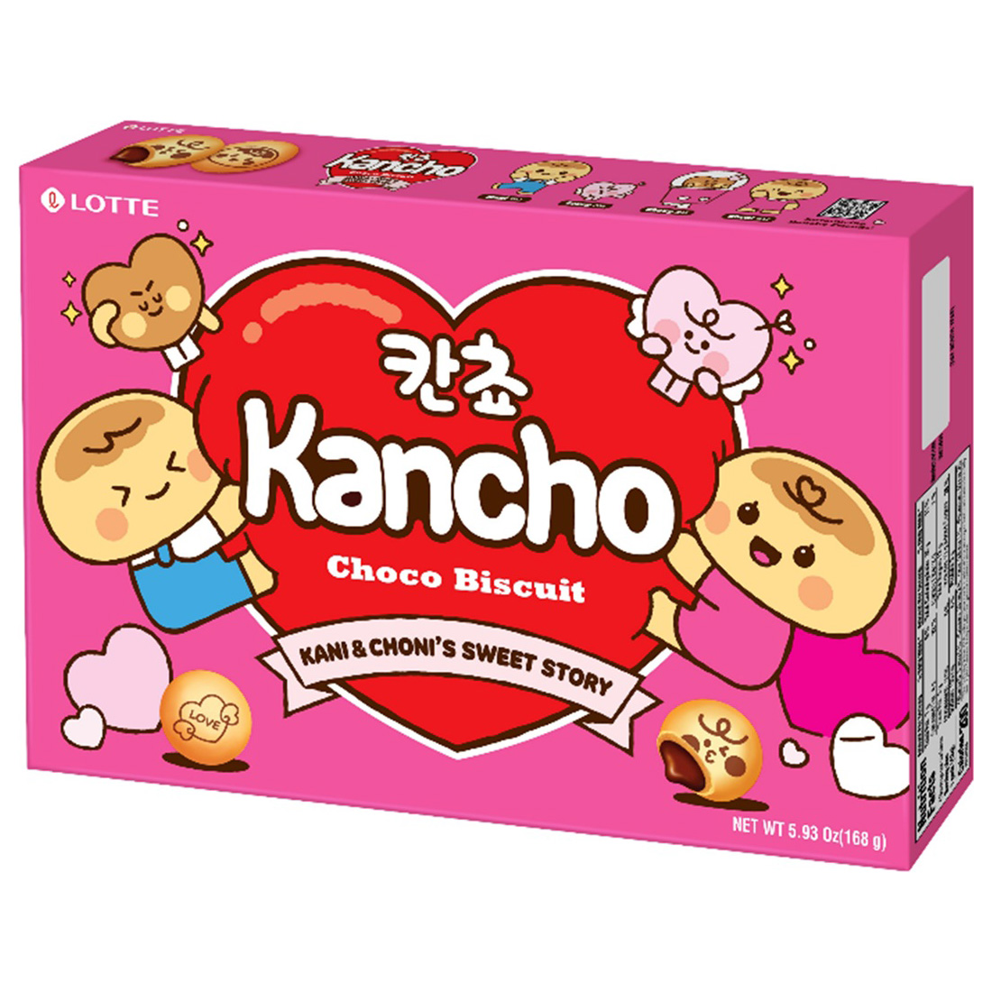 LOTTE KANCHO CHOCO BISCUIT    12/5.93 OZ