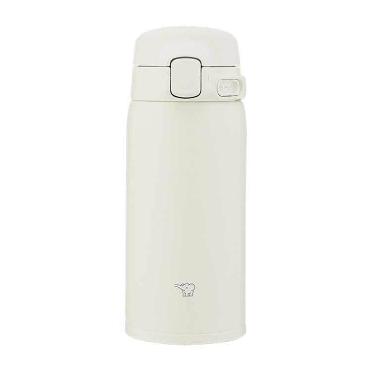 ZOJIRUSHI STAINLESS MUG SU-BA36WM 12Z COCOON WHITE THAI 16 PC