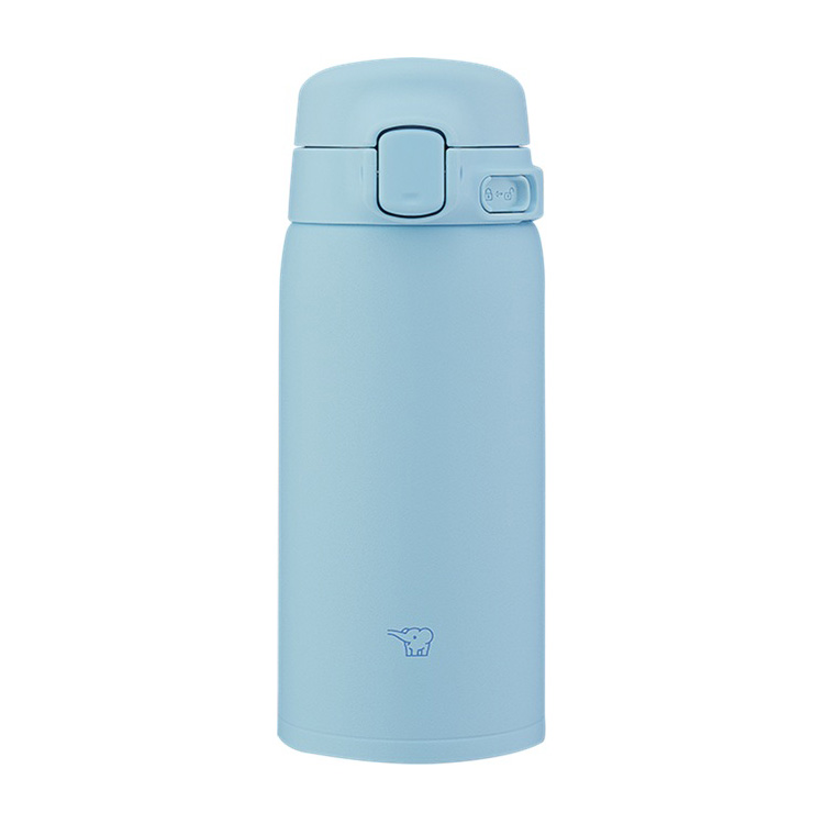 ZOJIRUSHI STAINLESS MUG SU-BA36AM 12Z POWDER BLUE THAI 16 PC