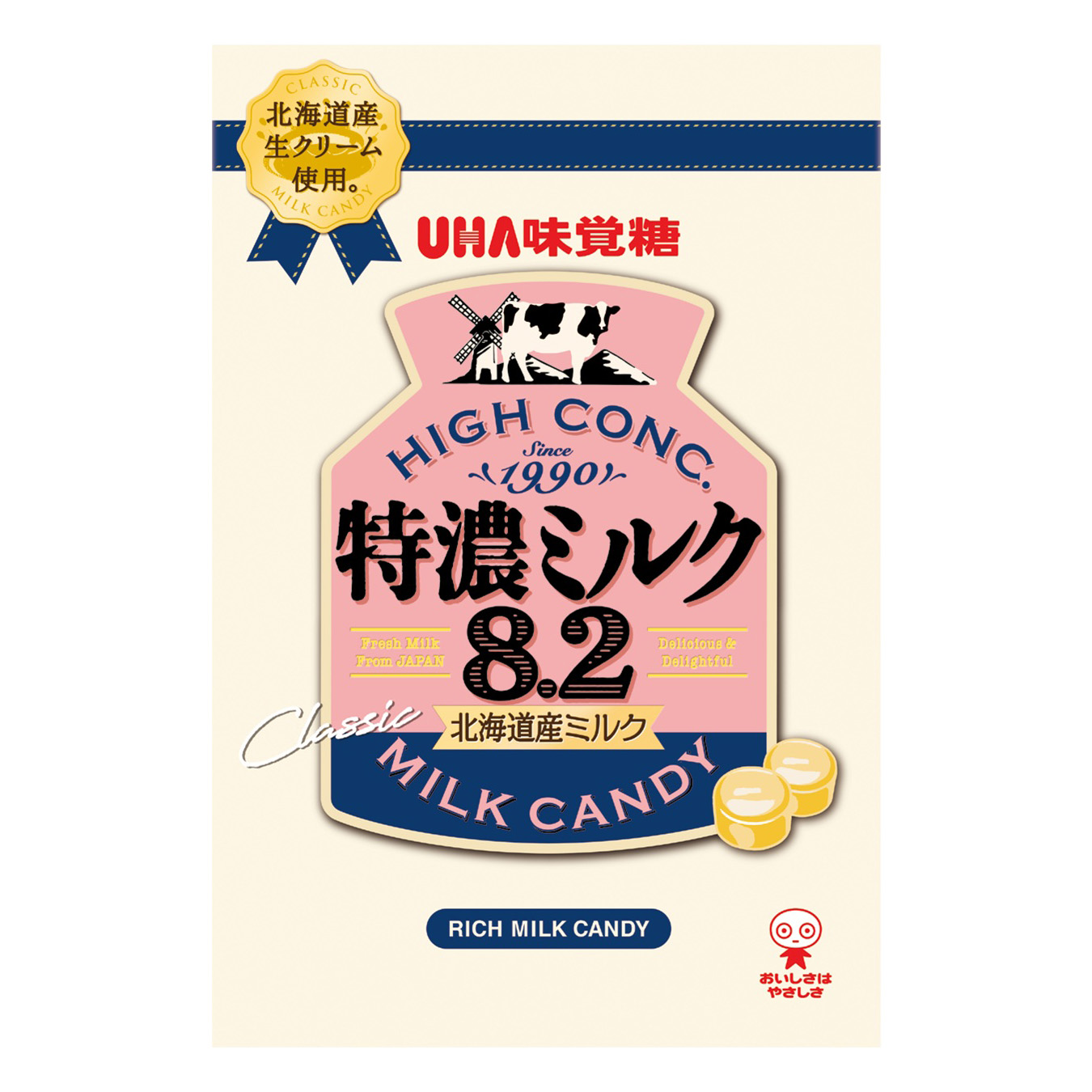 UHA MIKAKUTO RICH MILK CANDY  12/2.99 OZ