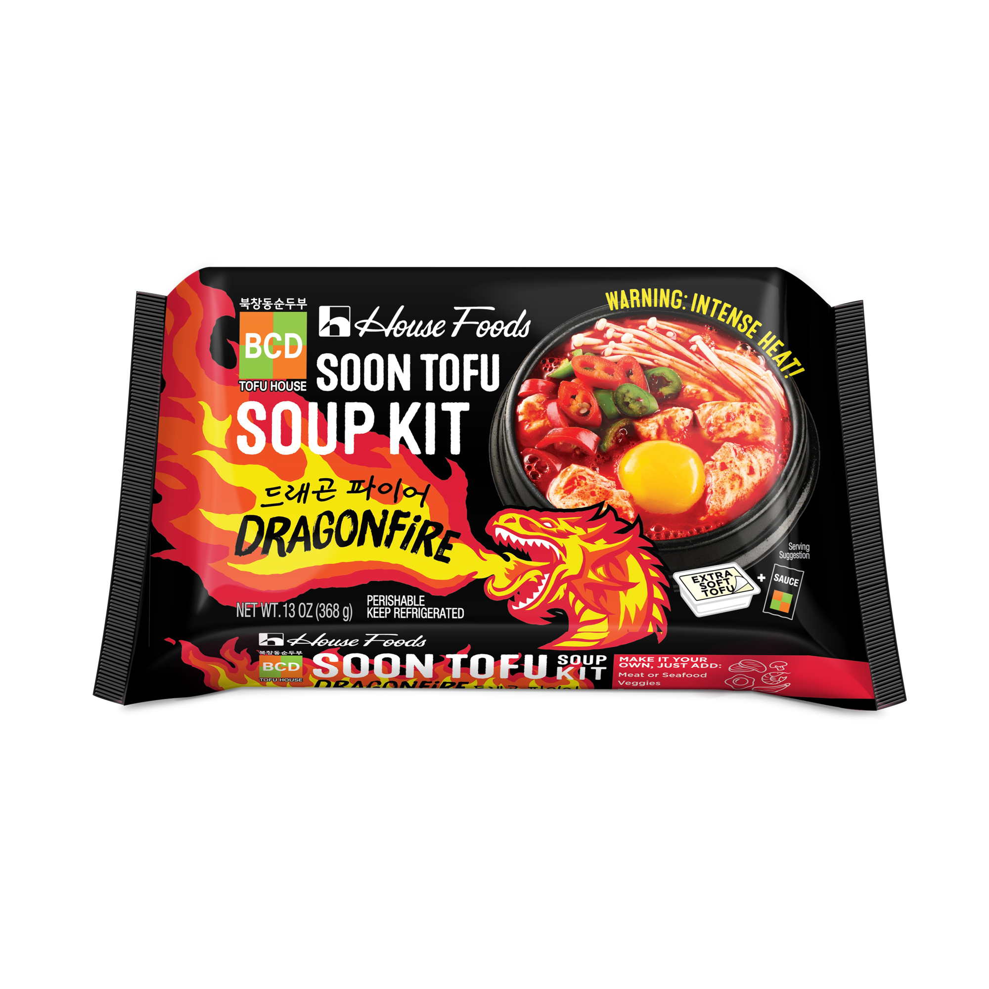 HSE BCD SOON TOFU DRAGONFIRE 24/13.00 OZ