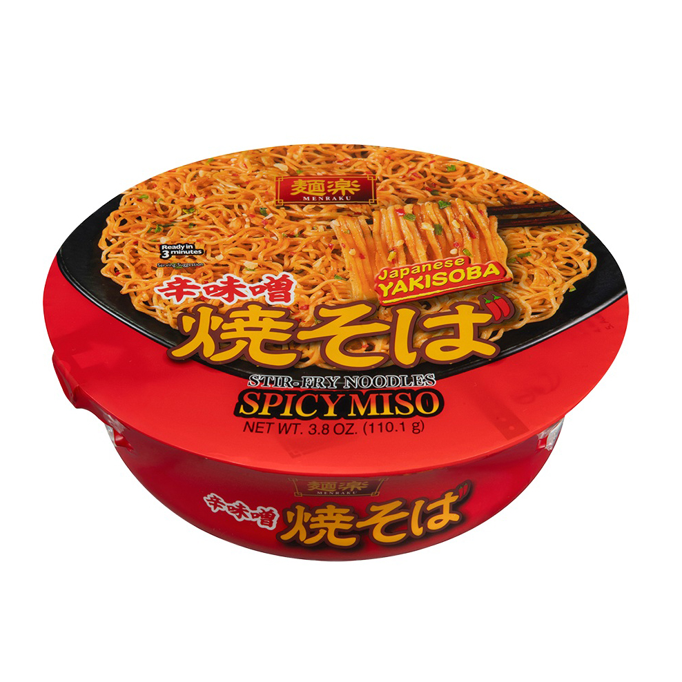HIKARI MENRAKU YAKISOBA SPICY MISO 12/3.80 OZ