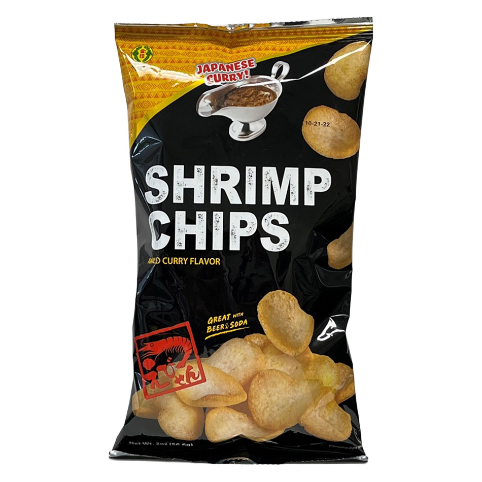 KINJIRUSHI CURRY SHRIMP CHIPS 24/2.00 OZ