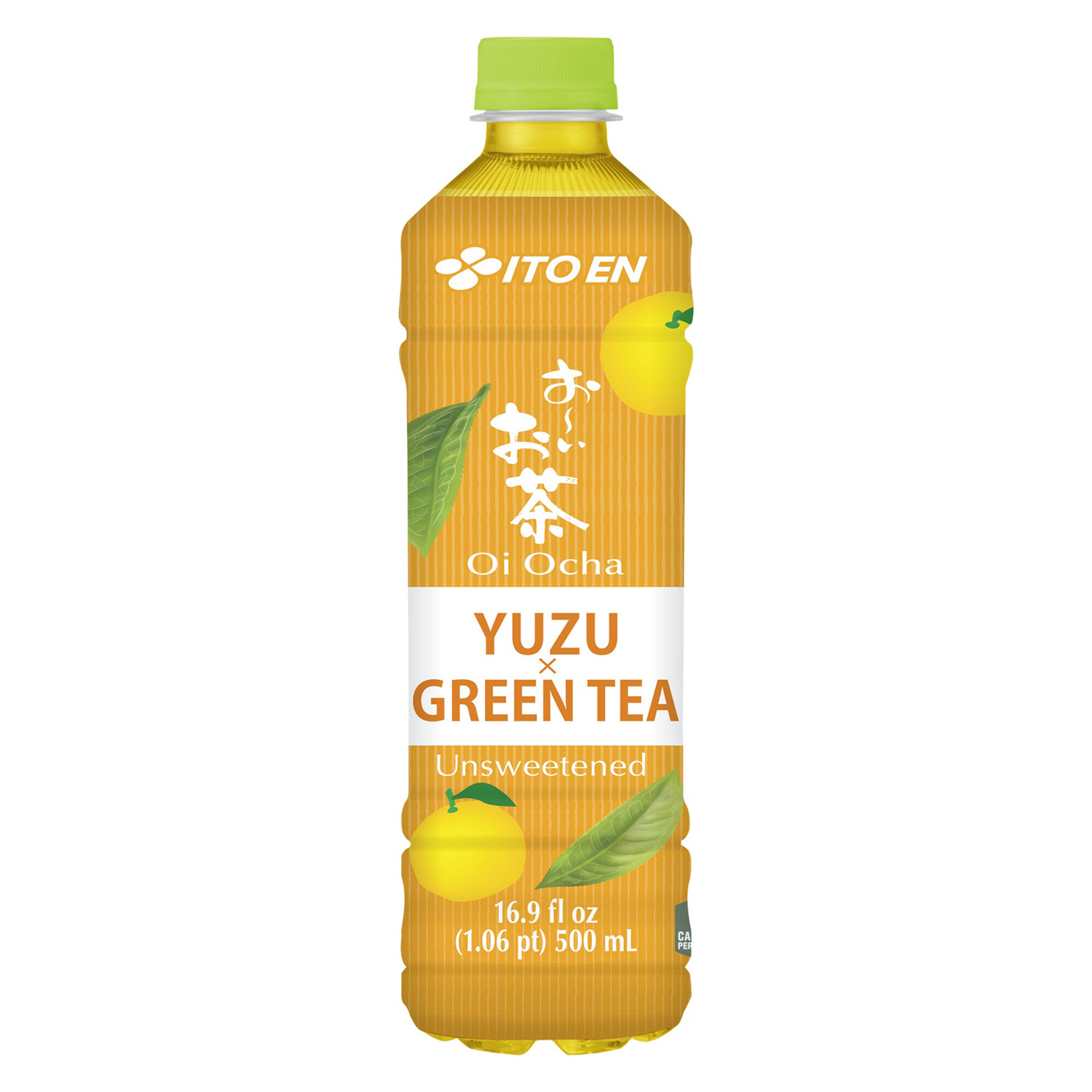ITOEN OOI OCHA YUZU X UNSWEETENED GREEN TEA PET 12/16.90 FZ