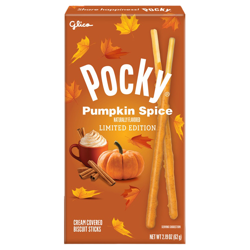 GLICO POCKY PUMPKIN SPICE 2P 12/10/2.19Z
