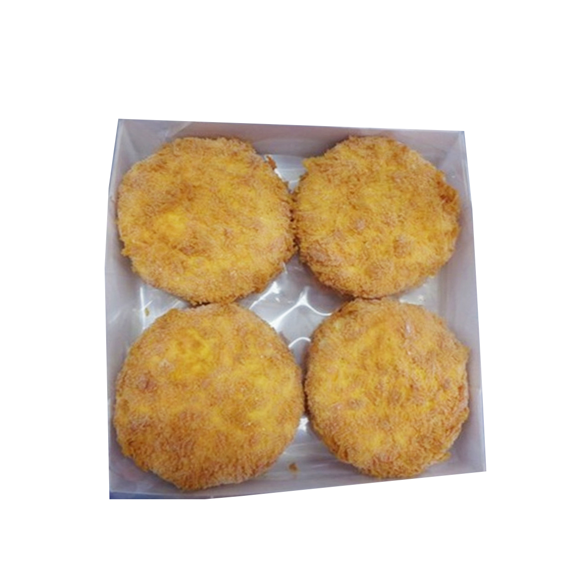 FKS EBI KATSU PRE-FRIED BREADED SHRIMP BURGER 8P 8/28.20 OZ