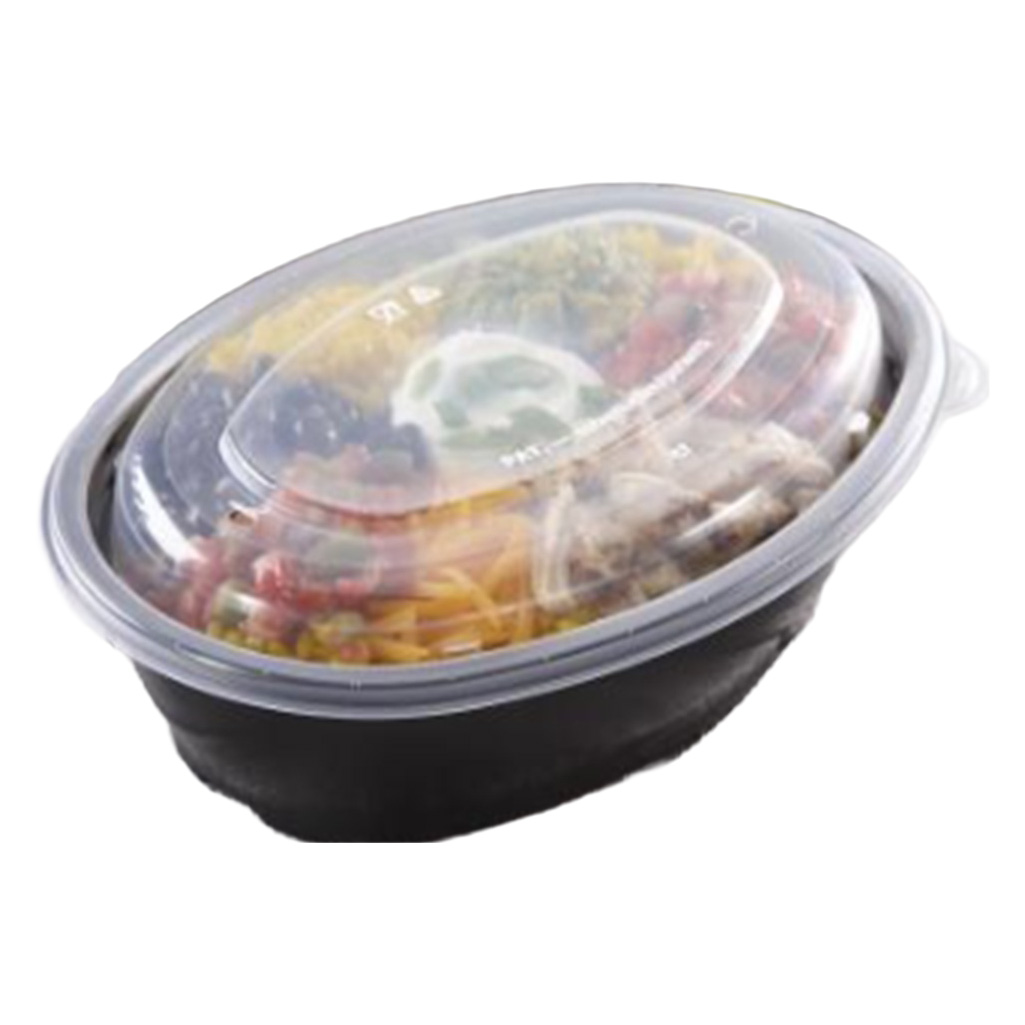 SABERT CLEAR PP OVAL BOWL LID FOR 16Z & 30Z 5242091N300 300 PC