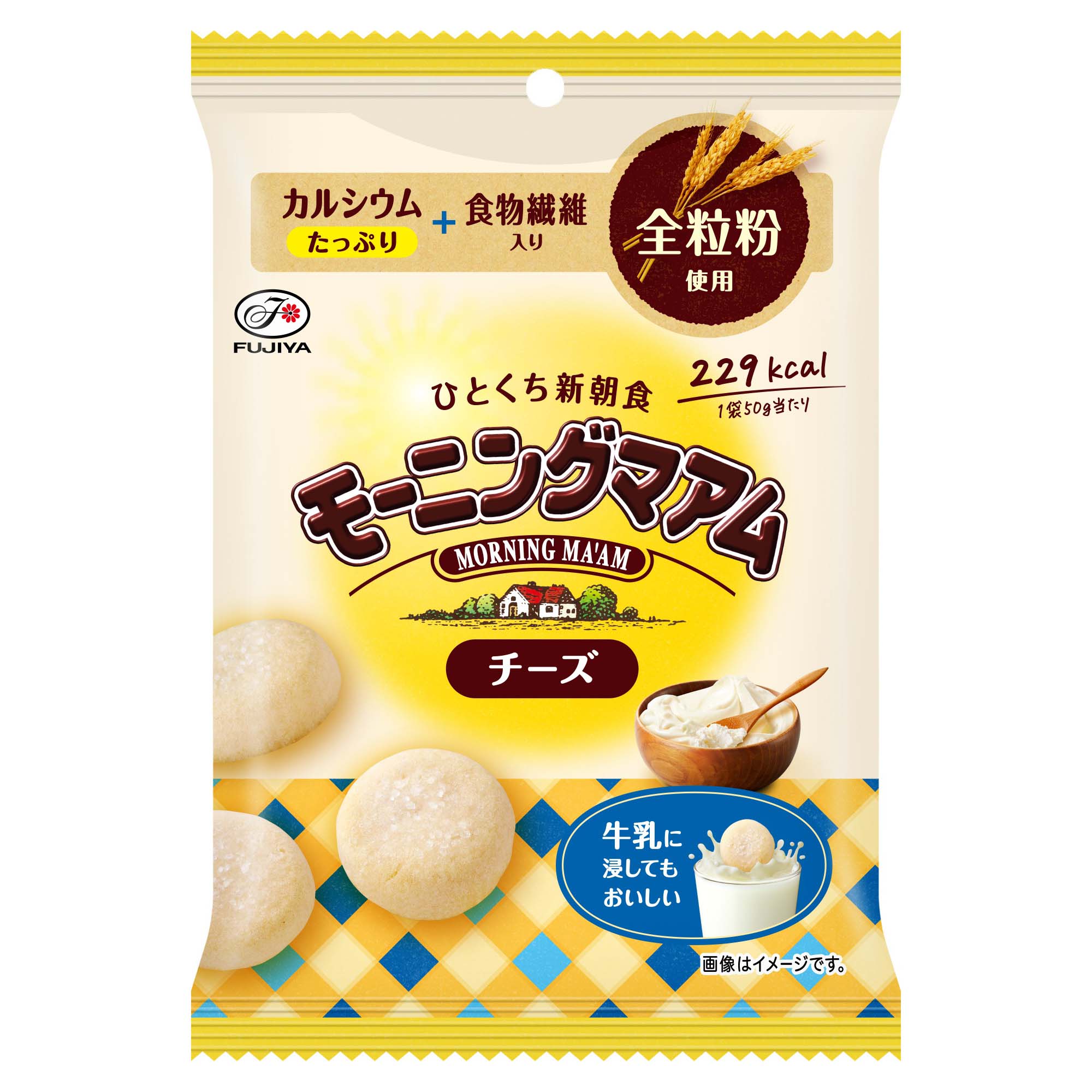 FUJIYA MORNING MAAM CHEESE 12/10/1.76 OZ