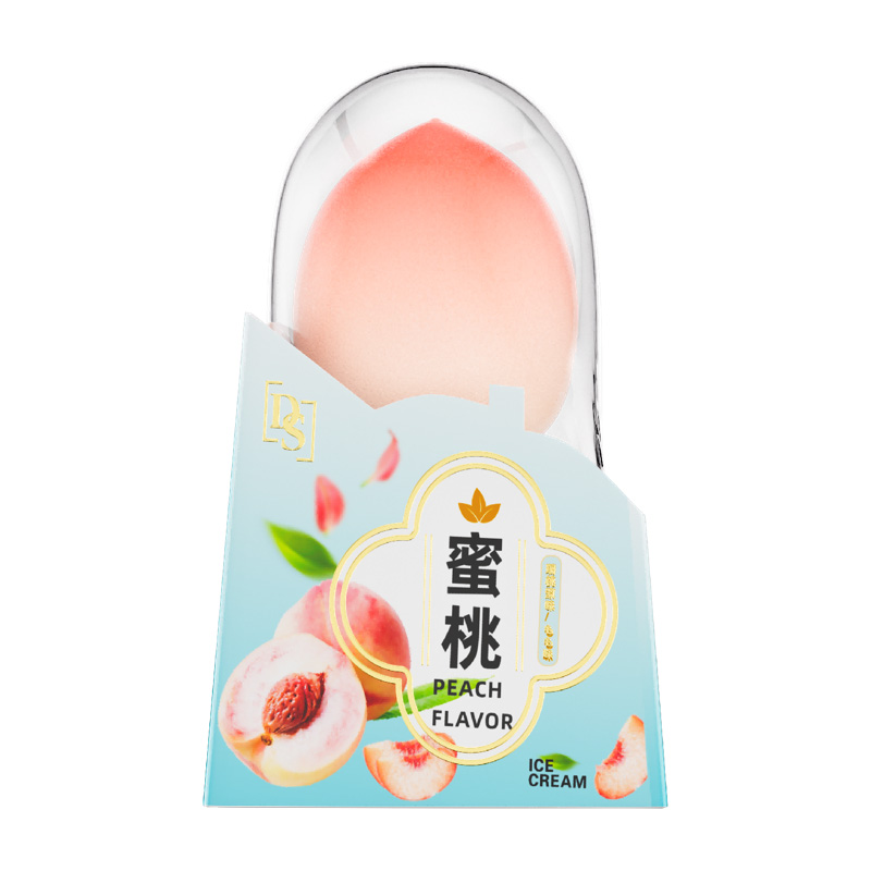 DS PEACH 3D ICE CREAM 3P 8/7.95 OZ
