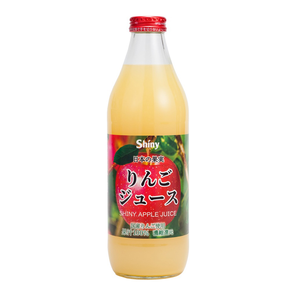 SHINY JAPANESE NIHON KAJITSU RINGO APPLE JUICE 6/33.80 FZ
