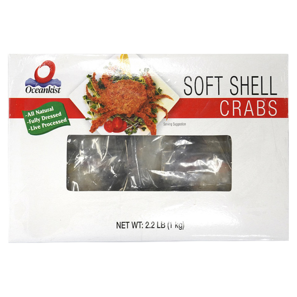 OCEANKIST SOFT SHELL CRABS MEDIUM 24P FARM BANGLADESH    6/2.20 #