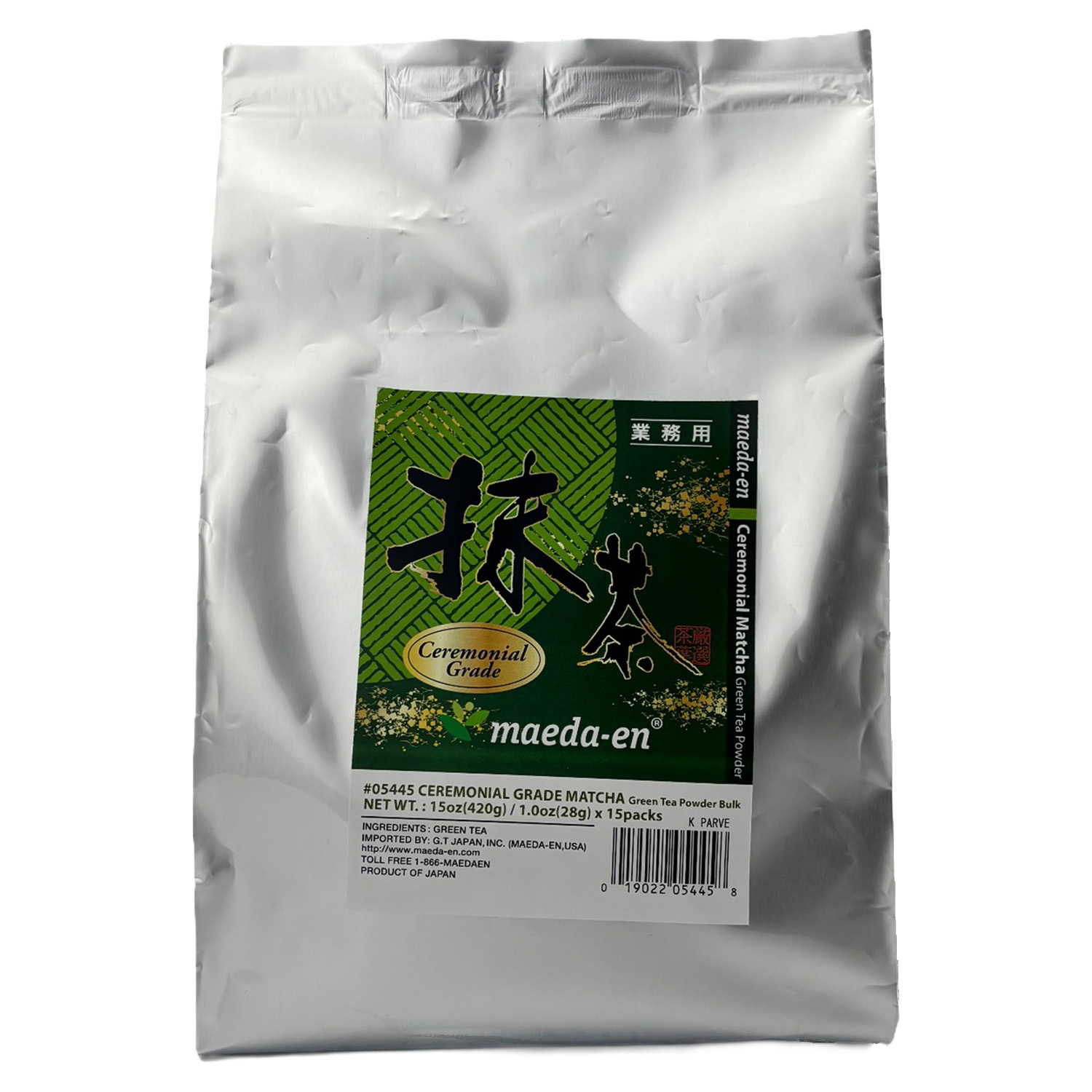 MAEDA-EN MAEDA CEREMONIAL GRADE MATCHA POWDER  <FS> 15P 6/15.00 OZ