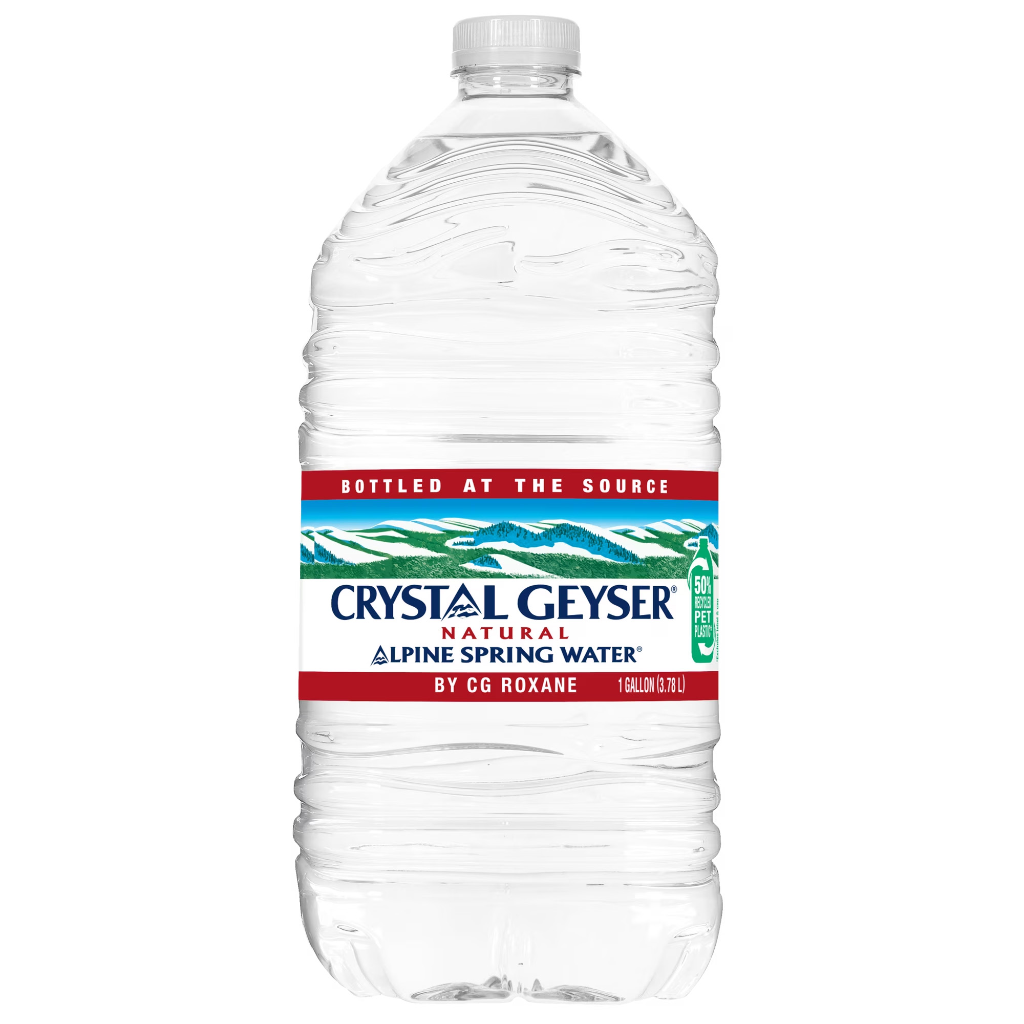CRYSTAL GEYSER NATURAL ALPINE SPRING WATER 6/1 GAL