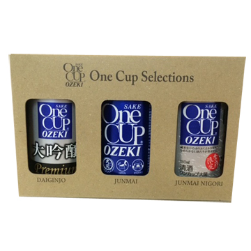 OZEKI ONE CUP SELECTIONS 3 SET 10/540 ML
