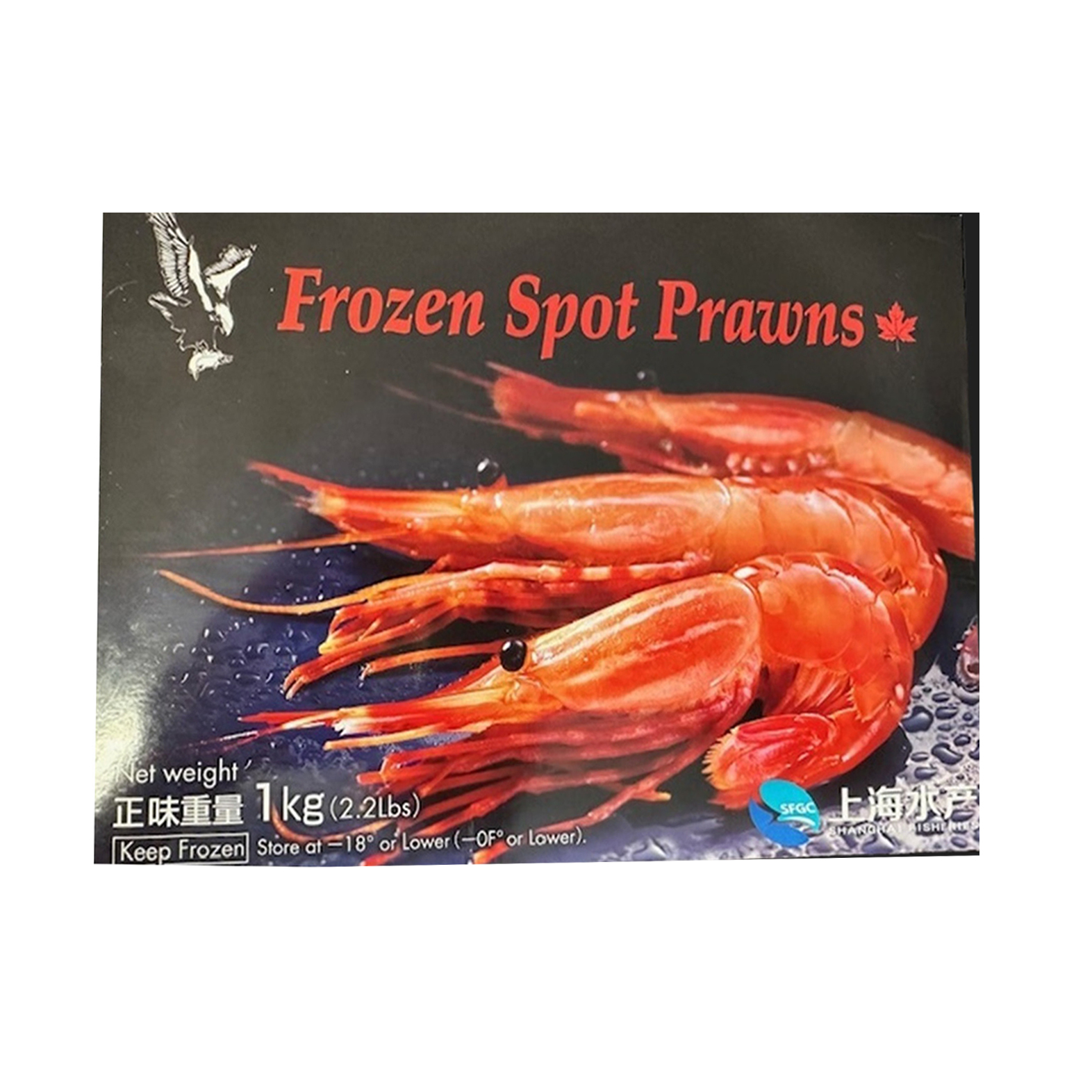 FRENCH CREEK SPOT PRAWN L WLD CAN12/2.2#