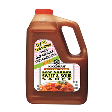 KIKKOMAN SWEET & SOUR  SAUCE L-SOD  NO PRESERVATIVE 6/5 #