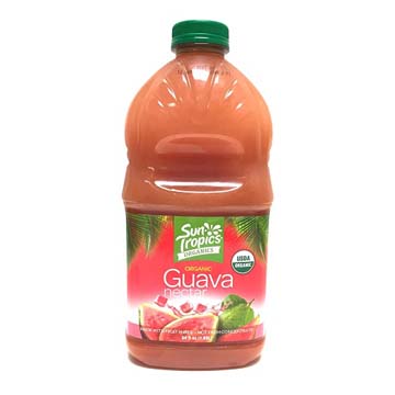 SUNTROPICS ORGANIC GUAVA NECTAR 4/2PK/64.00 FZ