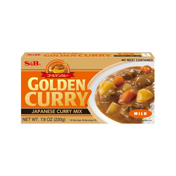 SB GOLDEN CURRY SAUCE MIX MILD 6/10/7.80 Z