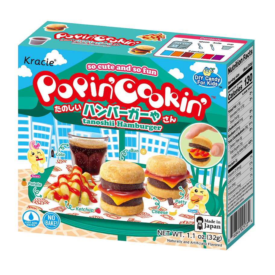 KRACIE POPIN COOKIN HAMBURGER 18/5/1.1 Z - JFC International