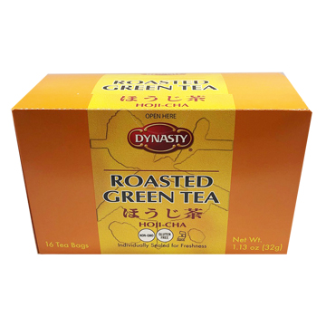 DYNASTY ROASTED GREEN TEA HOJI TEABAG  6/16 BAG