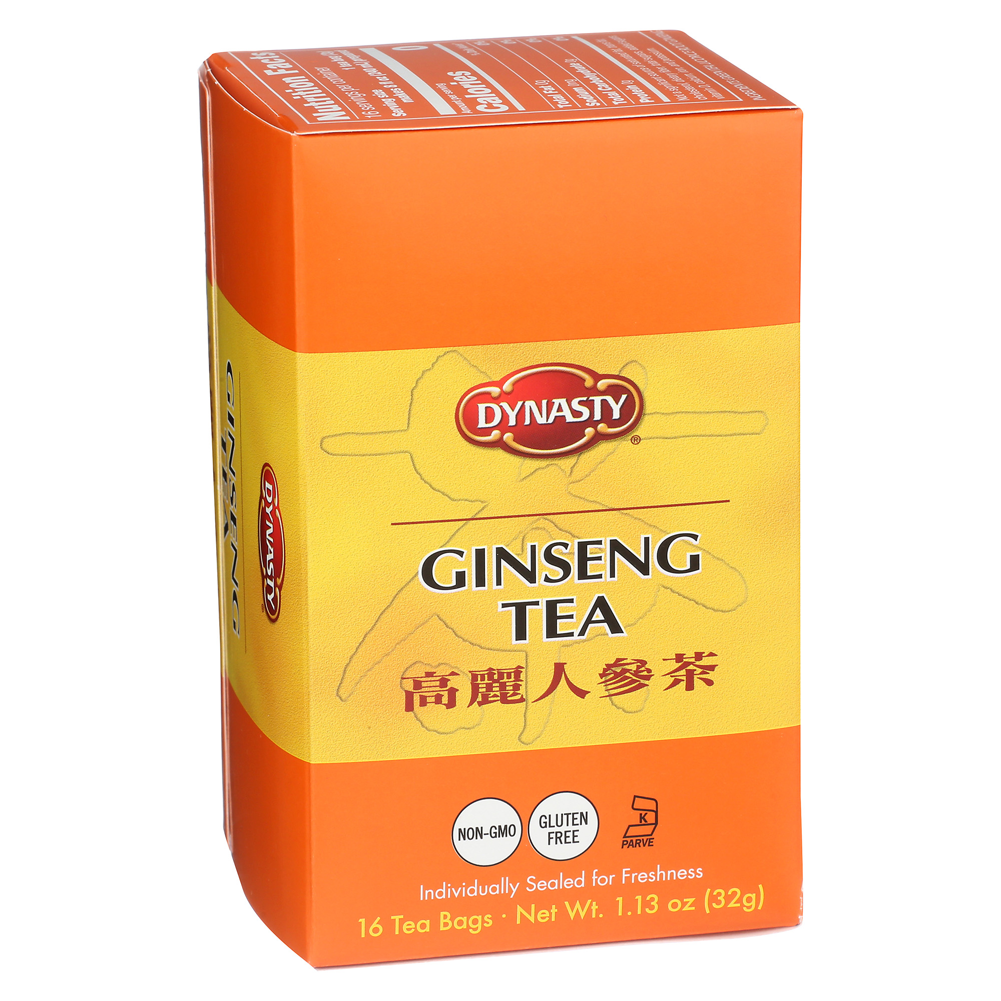 DYNASTY GINSENG TEA TEABAG           6/16 BAG