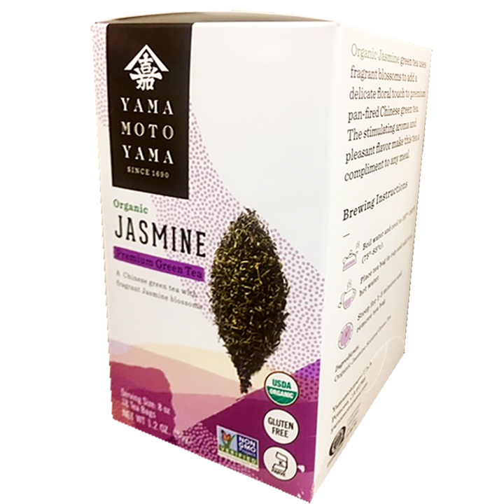 YAMAMOTOYAMA ORGANIC JASMINE TEA BAG       6/18 BAG